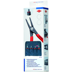 Knipex 00 19 57 Zestaw precyzyjnych szczypiec do pierścieni osadczych