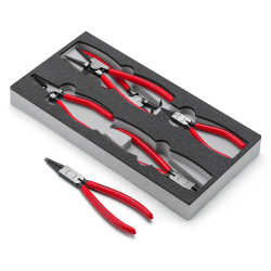 Knipex 00 20 01 V04 Zestaw szczypiec do pierścieni osadczych