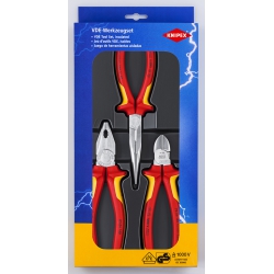 Knipex 00 20 12 Zestaw szczypiec izolowanych Elektro Set