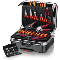 Knipex 00 21 06 Walizka narzędziowa „BIG Basic Move” ElectroPlus Zestaw 68-częściowy