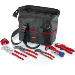 Knipex 00 21 12 S Zestaw narzędzi dla montera instalacji sanitarnych 6 szt.