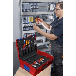 Knipex 00 21 19 LB E KNIPEX L-BOXX dla elektryków 63-częściowy