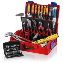 Knipex 00 21 19 LB S KNIPEX L-BOXX® dla monterów instalacji sanitarnych 52-częściowy