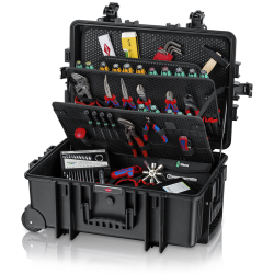 Knipex 00 21 37 M "Walizka narzędziowa ""Robust45 Move"" dla mechaników" Zestaw 90-częściowy