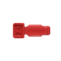 Knipex 00 61 10 CR Klipsy ColorCode czerwone (10 sztuk)