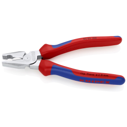 Knipex 02 05 180 Szczypce uniwersalne o zwiększonym przełożeniu