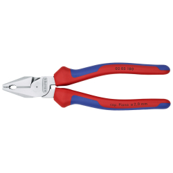 Knipex 02 05 180 Szczypce uniwersalne o zwiększonym przełożeniu