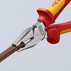 Knipex 02 06 200 Szczypce uniwersalne o zwiększonym przełożeniu VDE