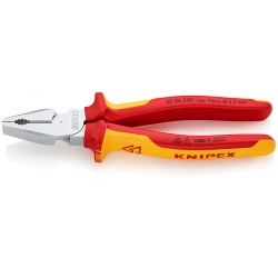 Knipex 02 06 200 Szczypce uniwersalne o zwiększonym przełożeniu VDE