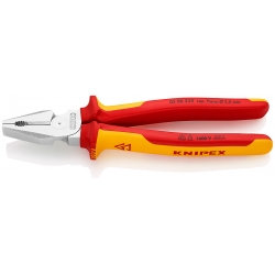 Knipex 02 06 225 Szczypce uniwersalne o zwiększonym przełożeniu VDE