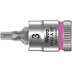 Wera 003332 Klucz nasadowy 8740 A HF Zyklop 1/4" sześciokątny 3.0x28.0