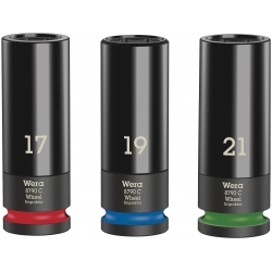 Wera 004595 Zestaw kluczy nasadowych udarowych 1/2"