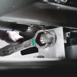 Wera 020013 Joker 11 Set 1 Zestaw kluczy płasko-oczkowych z grzechotką