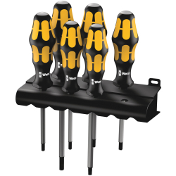 Wera 024410 Zestaw wkrętaków 977/6 TORX Kraftform do pobijania + wieszak