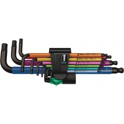 Wera 073593 Hex-Plus Multicolour 1 SB Zestaw kluczy trzpieniowych z kulką