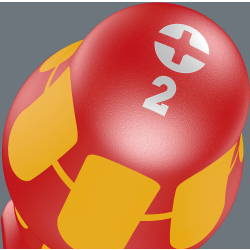 Wera 100019 Wkrętak krzyżowy 162 i PH/S SB VDE na blistrze # 1x80