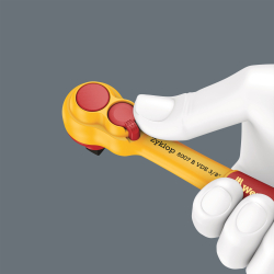 Wera 150116 Wkładka piankowa 9726 zestaw z grzechotką Zyklop VDE 8007 B, Set 1, 3/8