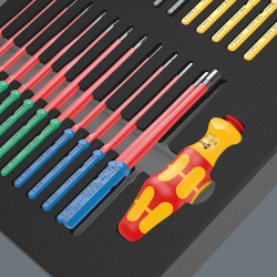 Wera 150151 Wkładka piankowa 9751 Kraftform Kompakt VDE, Set 1, 28 części