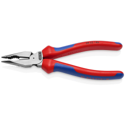 Knipex 08 22 185 Szczypce uniwersalne z ostro zakończonymi szczękami