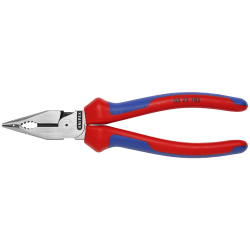 Knipex 08 22 185 Szczypce uniwersalne z ostro zakończonymi szczękami