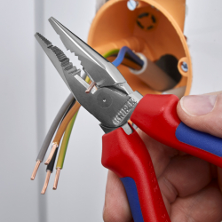 Knipex 08 25 145 Szczypce uniwersalne z ostro zakończonymi szczękami