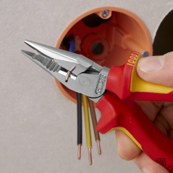 Knipex 08 26 145 Szczypce uniwersalne z ostro zakończonymi szczękami VDE