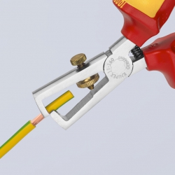 Knipex 11 06 160 Szczypce do ściągania izolacji VDE