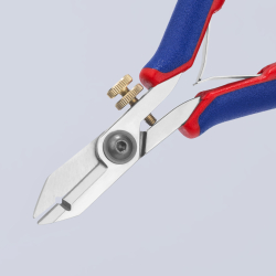 Knipex 11 82 130 Nożyce do ściągania izolacji dla elektroników