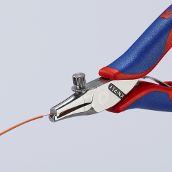 Knipex 11 92 140 Szczypce do ściągania izolacji dla elektroników
