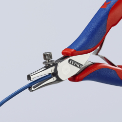Knipex 11 92 140 Szczypce do ściągania izolacji dla elektroników
