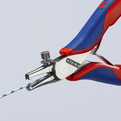 Knipex 11 92 140 Szczypce do ściągania izolacji dla elektroników
