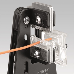 Knipex 12 12 13 Precyzyjne szczypce do ściągania izolacji