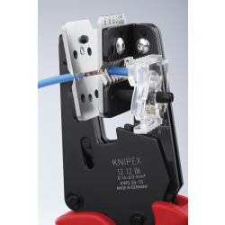 Knipex 12 12 06 Precyzyjne szczypce do ściągania izolacji