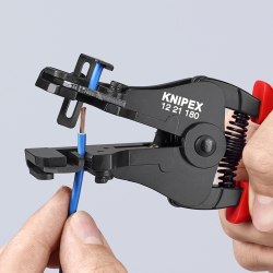 Knipex 12 21 180 Szczypce do ściągania izolacji