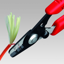 Knipex 12 82 130 SB Szczypce do ściągania izolacji ze światłowodów