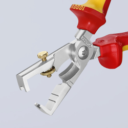 Knipex 13 66 180 StriX Szczypce do usuwania izolacji z nożycami do kabli VDE