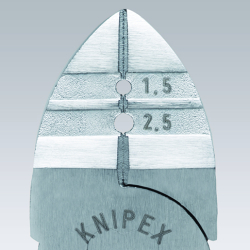 Knipex 14 25 160 Szczypce tnące boczne do ściągania izolacji