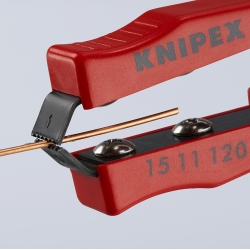 Knipex 15 11 120 Pęseta do usuwania lakieru z żył przewodów