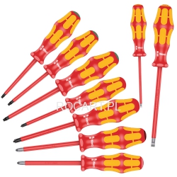 Wera 160 i/162 i/167 i/9 Zestaw wkrętaków Kraftform Seria 100