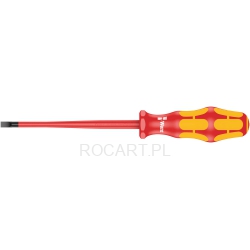 Wera 160 iS VDE Wkrętak płaski, izolowany, ze zredukowaną średnicą trzpienia 0.8x4.0x100