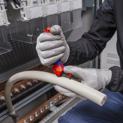 Knipex 16 50 145 SB Nóż do ściągania izolacji Ze stopką prowadzącą