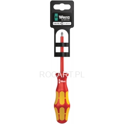 Wera 165 i PZ/S SB VDE Wkrętak krzyżowy, izolowany do wkrętów PlusMinus (Pozidriv/rowek) 1 x # 1x80