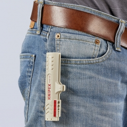Knipex 16 65 125 SB Narzędzie do ściągania izolacji z kabli teleinformatycznych