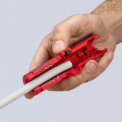 Knipex 16 85 125 SB Uniwersalne narzędzie do ściągania izolacji