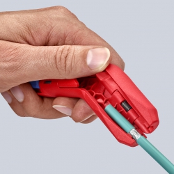 Knipex 16 95 02 SB ErgoStrip Ściągacz izolacji