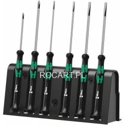 Wera 2035/6 B Zestaw wkrętaków precyzyjnych + stojak