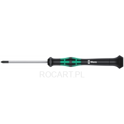 Wera 2055 PZ Wkrętak krzyżowy Pozidriv, precyzyjny, PZ 0 x 60 mm