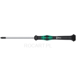 Wera 2055 PZ Wkrętak krzyżowy Pozidriv, precyzyjny, PZ 1x80 mm