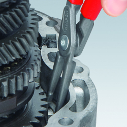 Knipex 48 11 J2 Precyzyjne szczypce do pierścieni osadczych sprężynujących