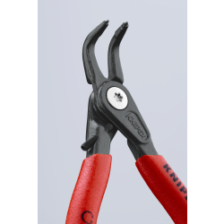 Knipex 48 41 J01 Precyzyjne szczypce do pierścieni osadczych sprężynujących
